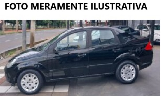 FORD FIESTA SEDAN – 1.6 FLEX – Ano/Mod.: 2004/2005, cor Preta, Placa: DNU 2276