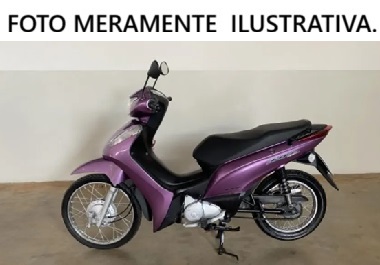 HONDA/BIZ - 125 ES, placa: ESQ-5385, cor ROSA, no estado 